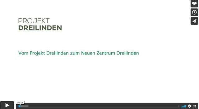 Informations-Video über das Projekt Neues Zentrum Dreilinden ist live